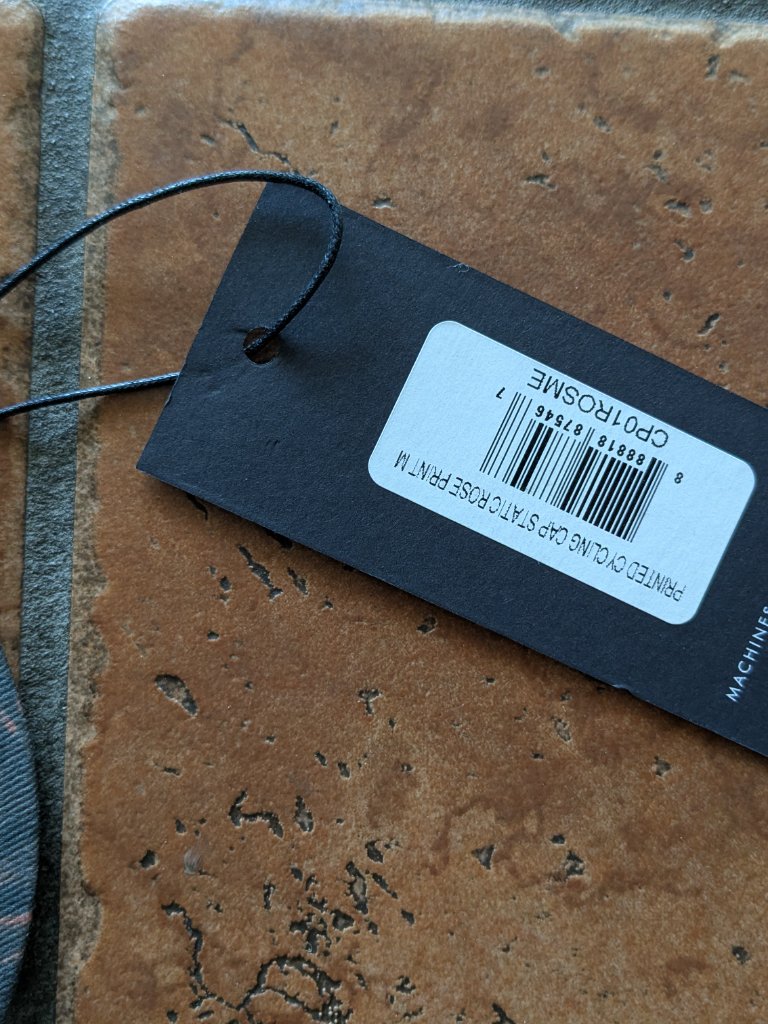 Machines For Freedom Printed Cycling Cap - Static Rose — image 3 of 5